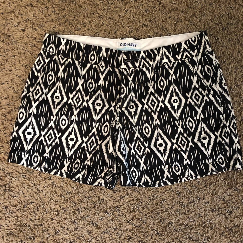Playful patterned shorts